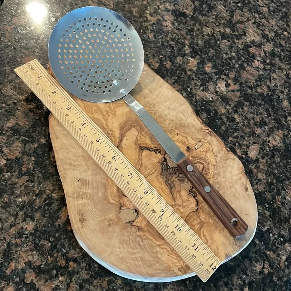 Vintage Skimmer Spoon, Stainless Japan